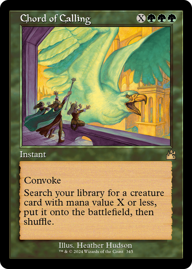 Chord of Calling (Retro Frame) [Ravnica Remastered] | Webway Games