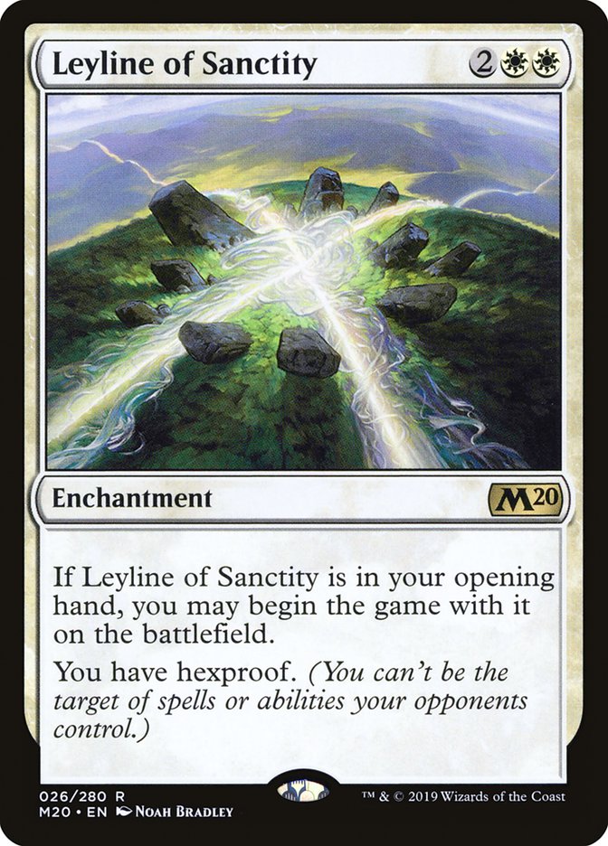 Leyline of Sanctity [Core Set 2020] | Webway Games