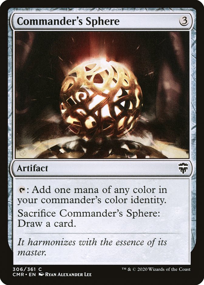 Commander's Sphere [Commander Legends] | Webway Games