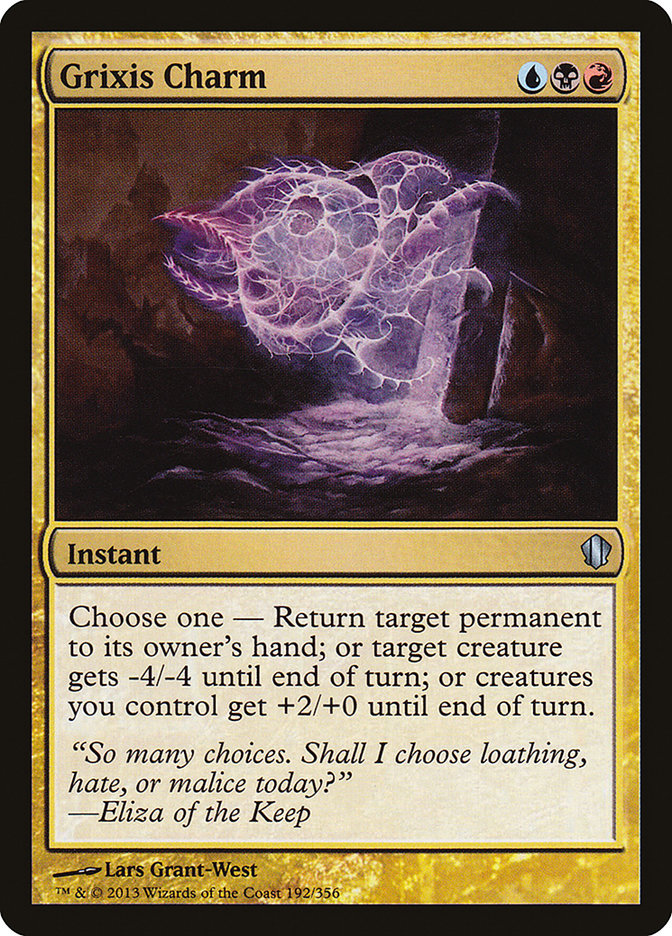 Grixis Charm [Commander 2013] | Webway Games