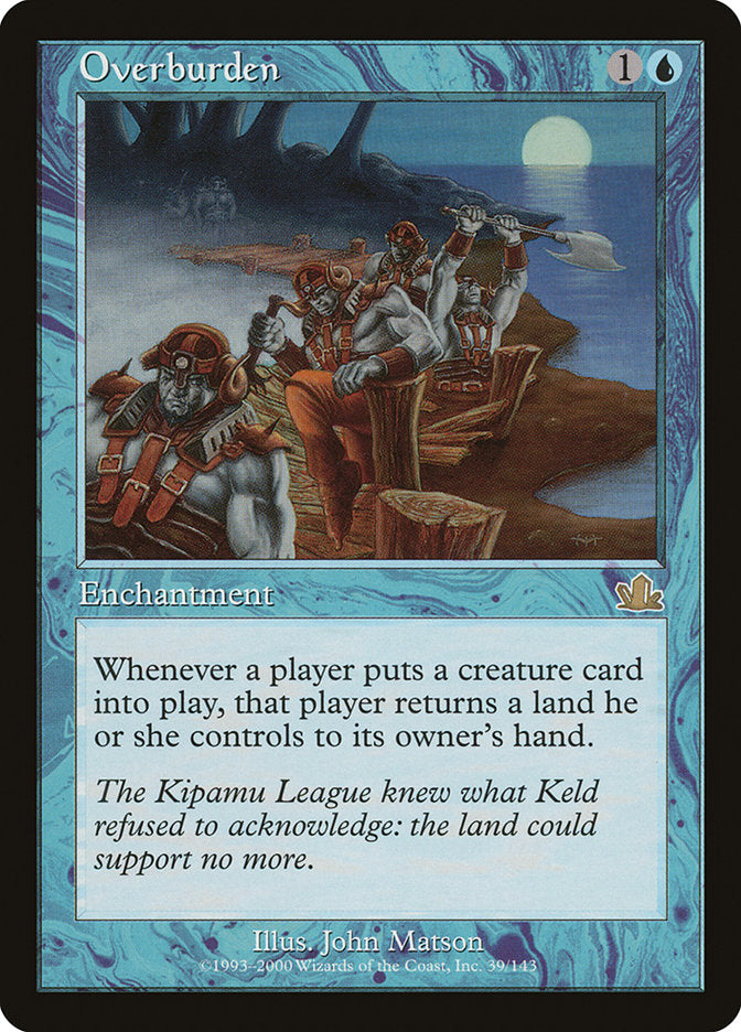 Overburden [Prophecy] | Webway Games