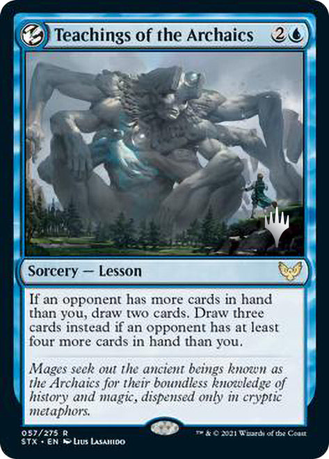 Teachings of the Archaics (Promo Pack) [Strixhaven: School of Mages Promos] | Webway Games