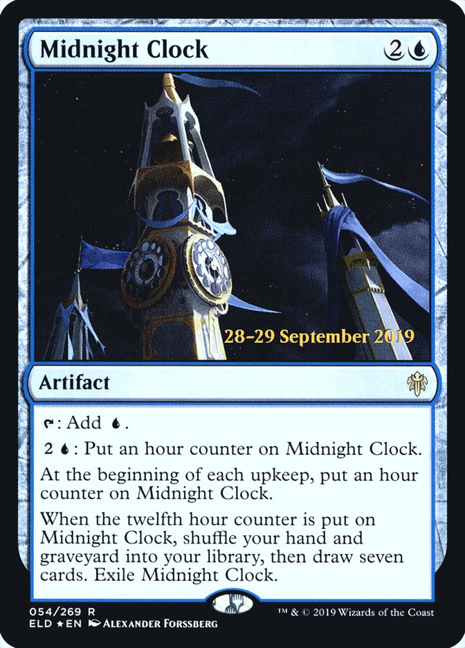 Midnight Clock  [Throne of Eldraine Prerelease Promos] | Webway Games