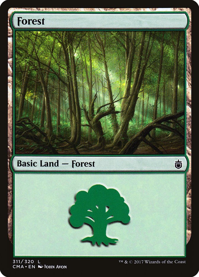 Forest (#311) [Commander Anthology] | Webway Games