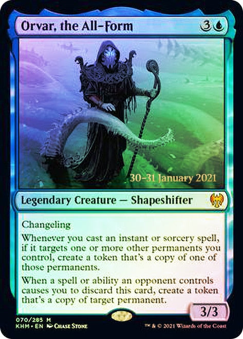 Orvar, the All-Form  [Kaldheim Prerelease Promos] | Webway Games