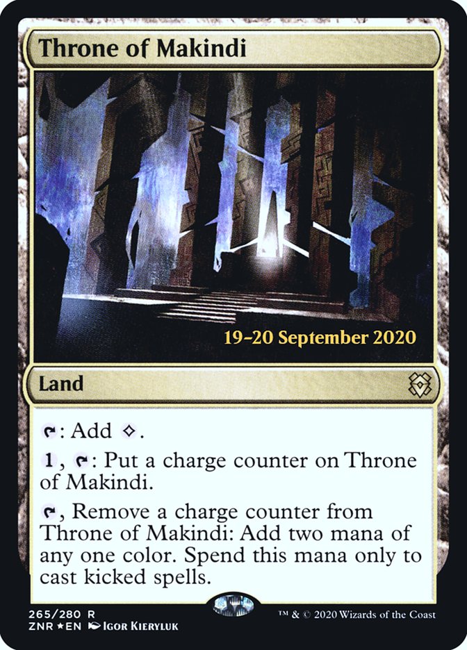 Throne of Makindi  [Zendikar Rising Prerelease Promos] | Webway Games