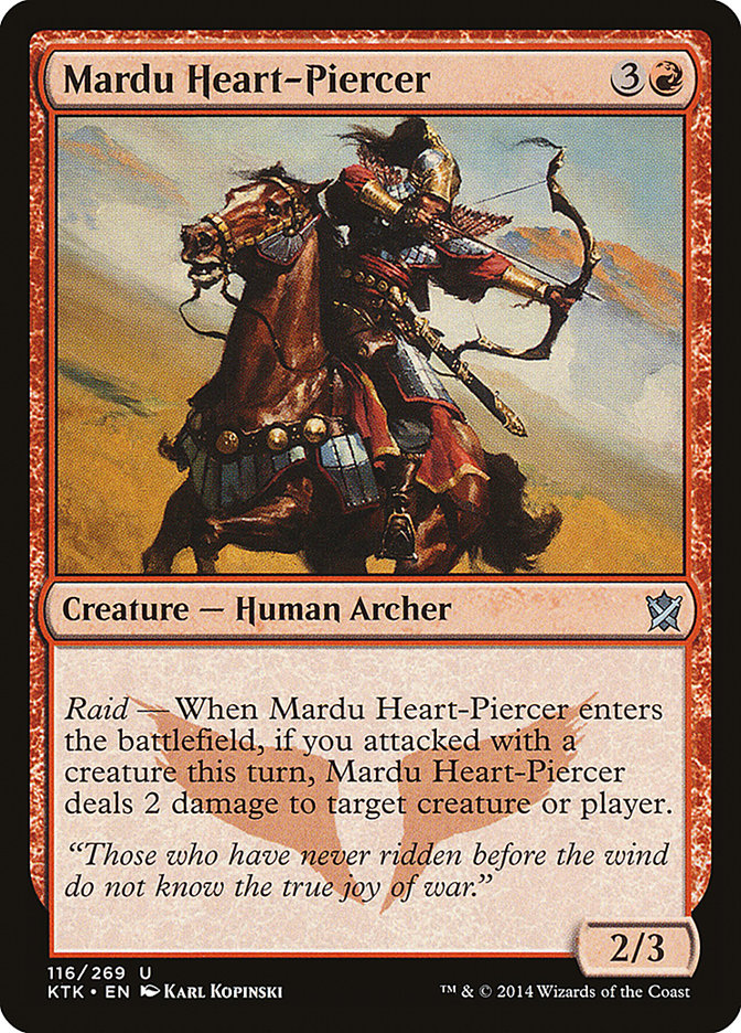 Mardu Heart-Piercer [Khans of Tarkir] | Webway Games