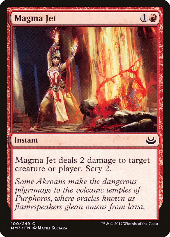 Magma Jet [Modern Masters 2017] | Webway Games