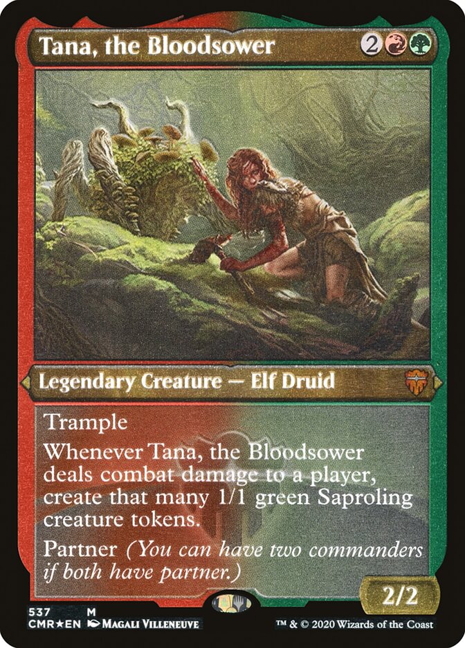 Tana, the Bloodsower [Commander Legends Etched] | Webway Games
