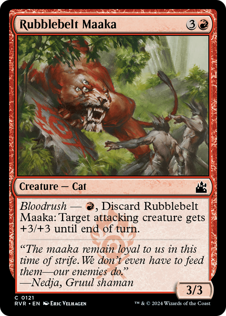 Rubblebelt Maaka [Ravnica Remastered] | Webway Games
