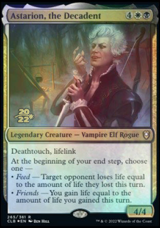 Astarion, the Decadent [Commander Legends: Battle for Baldur's Gate Prerelease Promos] | Webway Games