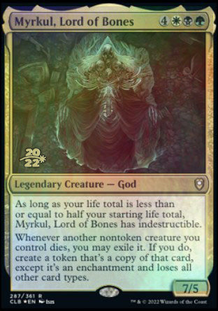 Myrkul, Lord of Bones [Commander Legends: Battle for Baldur's Gate Prerelease Promos] | Webway Games