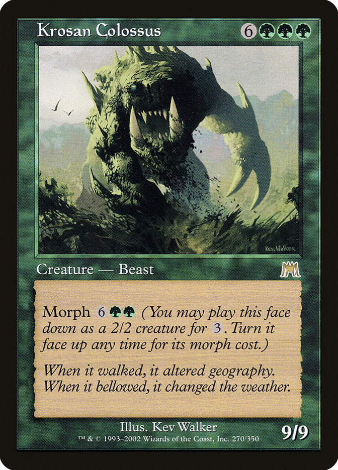Krosan Colossus [Onslaught] | Webway Games