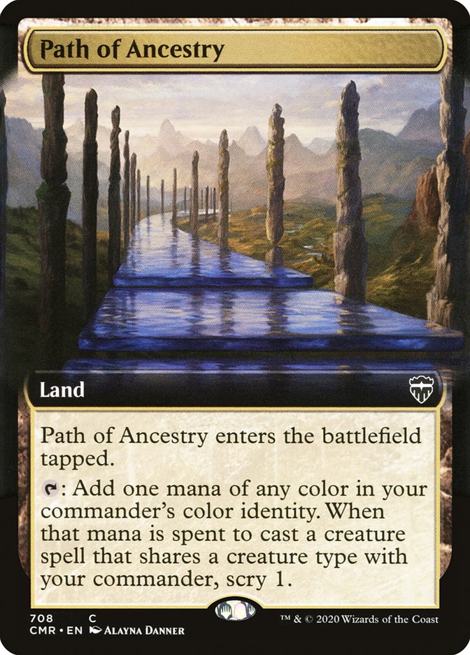 Path of Ancestry (Extended Art) [Commander Legends] | Webway Games