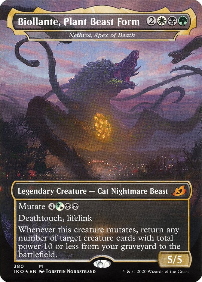 Nethroi, Apex of Death - Biollante, Plant Beast Form (Godzilla Series) [Ikoria: Lair of Behemoths] | Webway Games