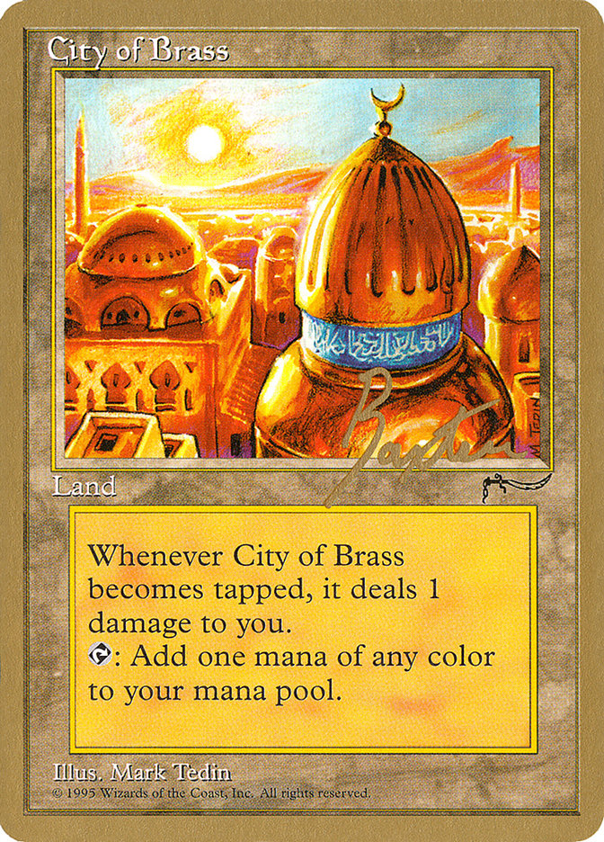 City of Brass (George Baxter) [Pro Tour Collector Set] | Webway Games