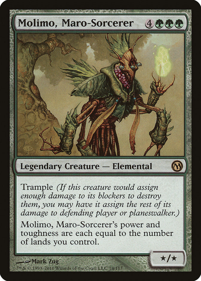 Molimo, Maro-Sorcerer [Duels of the Planeswalkers] | Webway Games