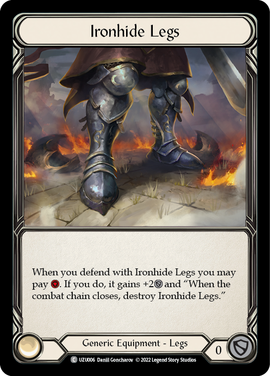 Ironhide Legs [UZU006] (Outsiders Uzuri Blitz Deck) | Webway Games