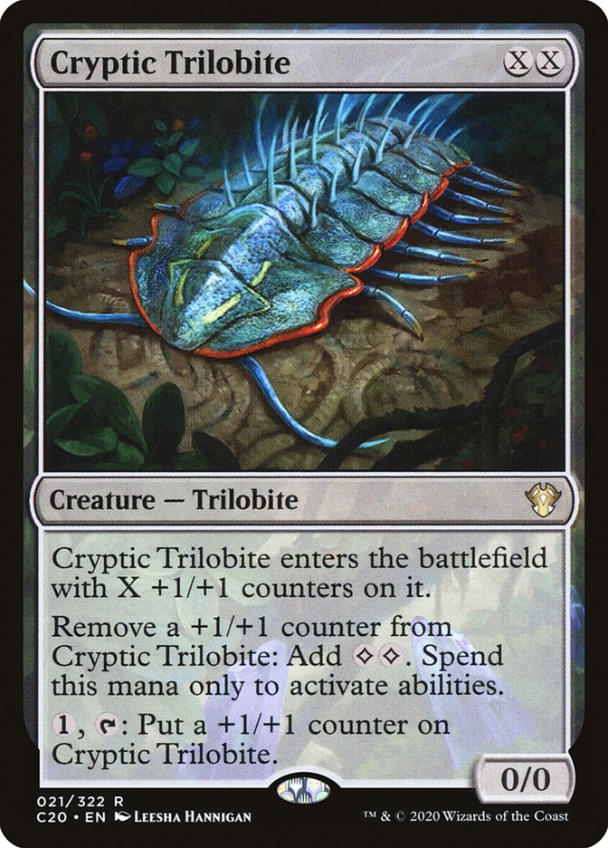 Cryptic Trilobite [Commander 2020] | Webway Games