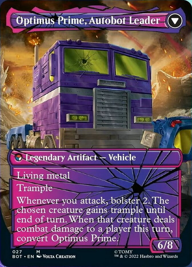 Optimus Prime, Hero // Optimus Prime, Autobot Leader (Shattered Glass) [Universes Beyond: Transformers] | Webway Games
