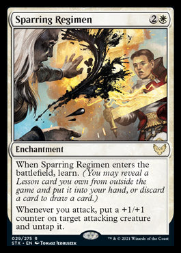 Sparring Regimen [Strixhaven: School of Mages] | Webway Games