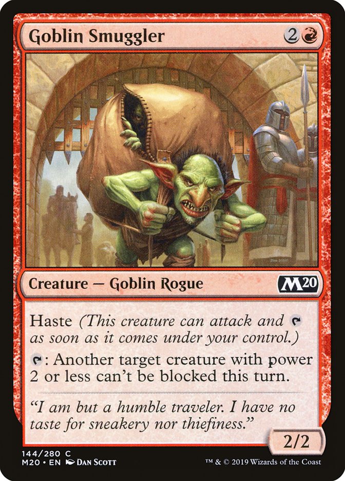 Goblin Smuggler [Core Set 2020] | Webway Games