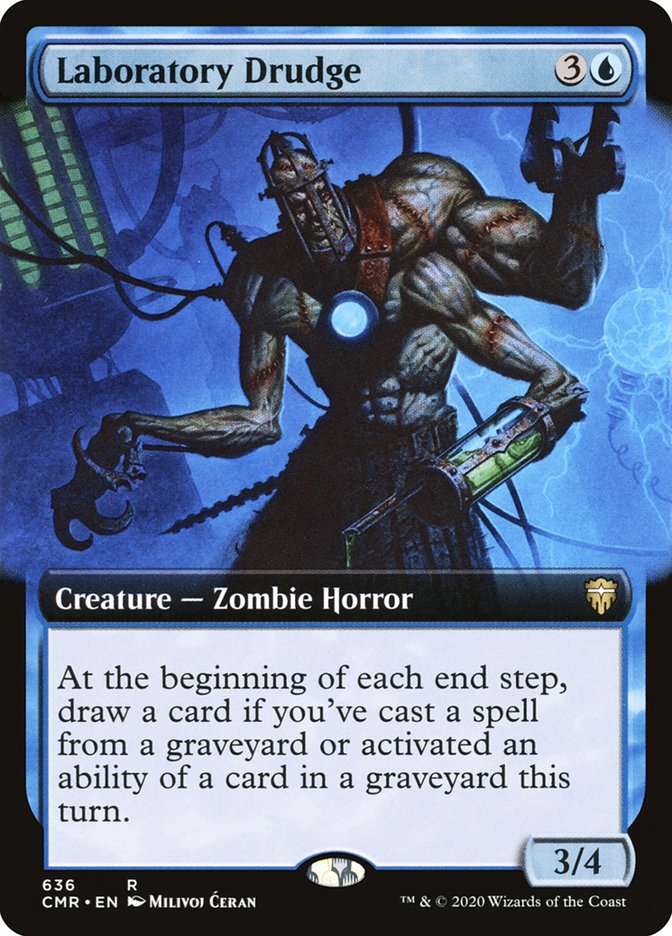 Laboratory Drudge (Extended Art) [Commander Legends] | Webway Games