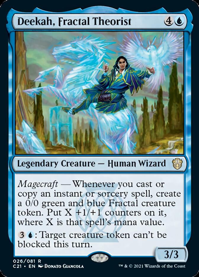 Deekah, Fractal Theorist [Commander 2021] | Webway Games