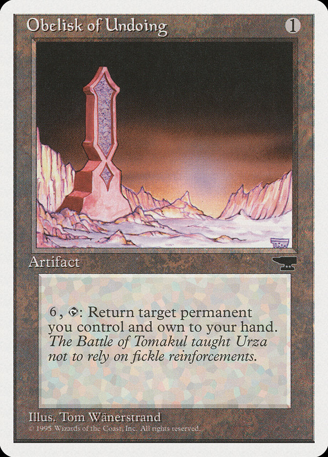 Obelisk of Undoing [Chronicles] | Webway Games