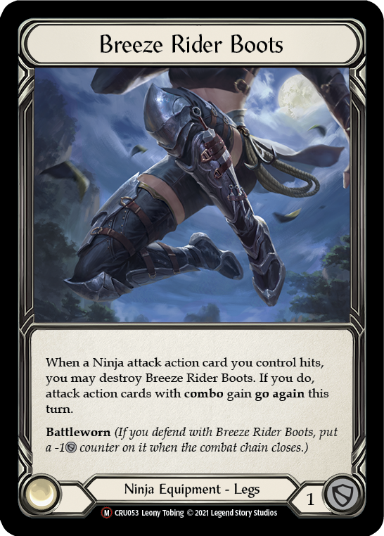 Breeze Rider Boots [CRU053] Unlimited Normal | Webway Games