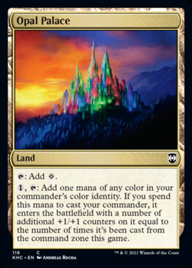 Opal Palace [Kaldheim Commander] | Webway Games