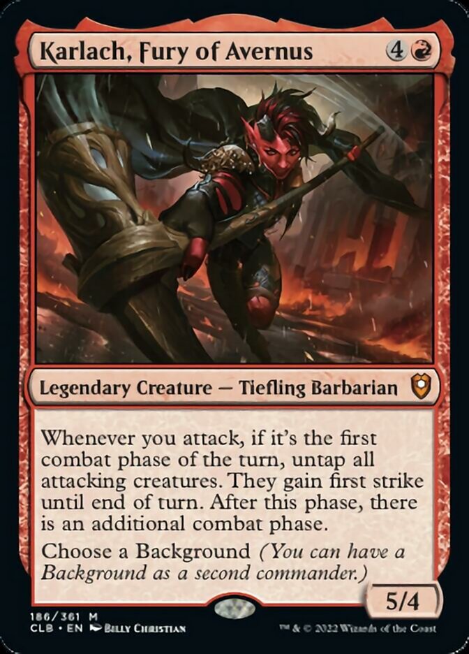 Karlach, Fury of Avernus [Commander Legends: Battle for Baldur's Gate] | Webway Games