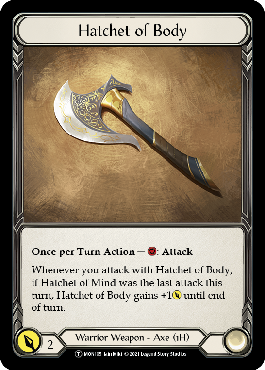 Spectral Shield // Hatchet of Body [U-MON104 // U-MON105] Unlimited Normal | Webway Games