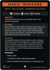 Into the Story: Horror Edition (Magic Minigame) [Innistrad: Midnight Hunt Minigame] | Webway Games
