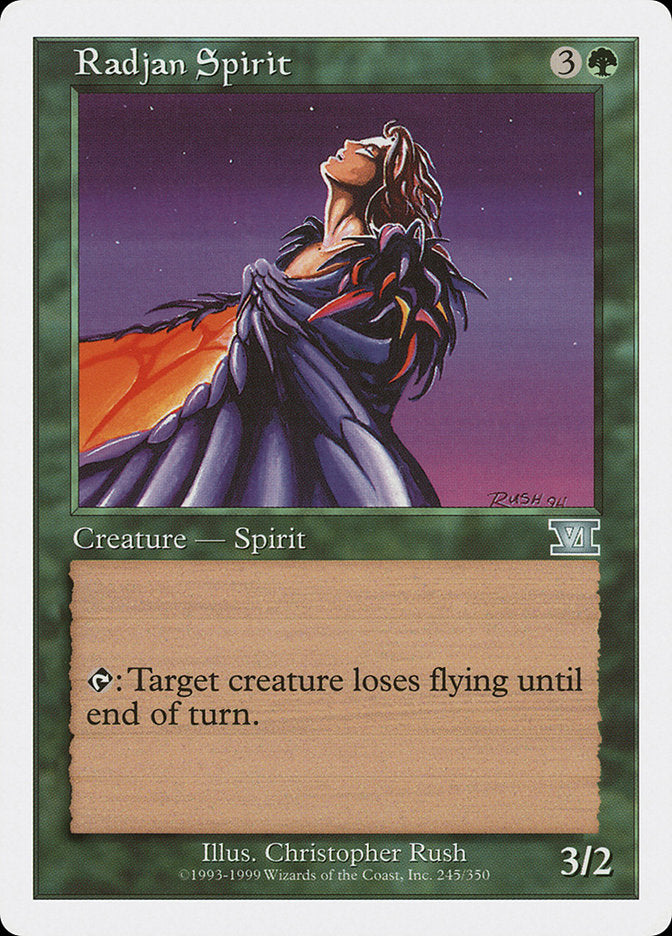 Radjan Spirit [Classic Sixth Edition] | Webway Games