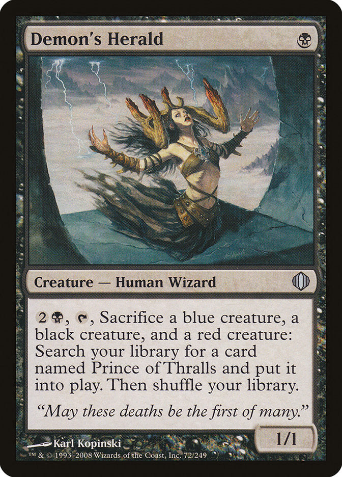 Demon's Herald [Shards of Alara] | Webway Games