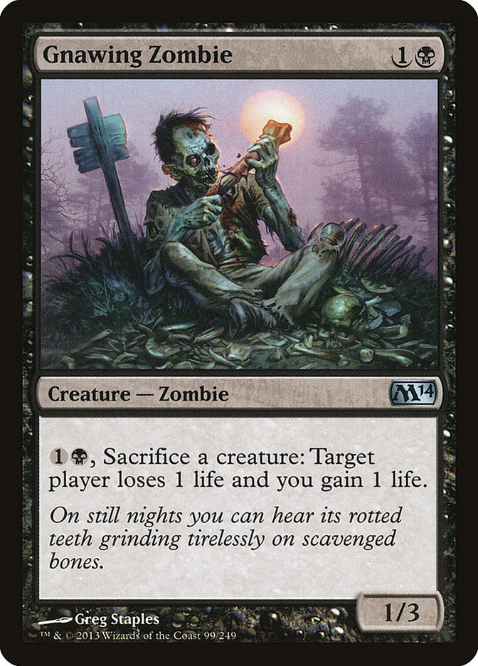 Gnawing Zombie [Magic 2014] | Webway Games