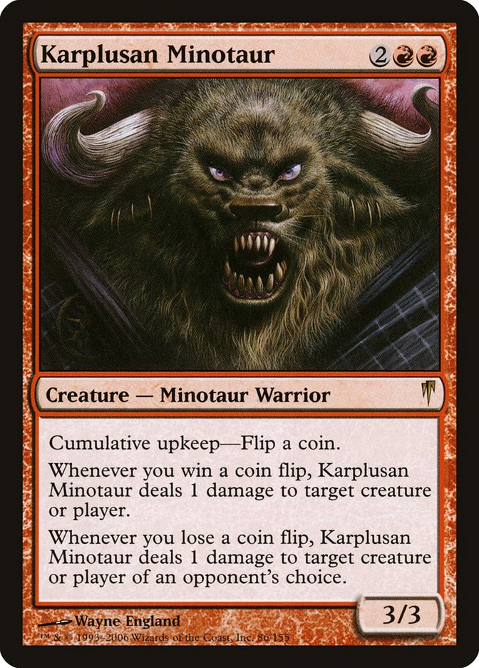 Karplusan Minotaur [Coldsnap] | Webway Games