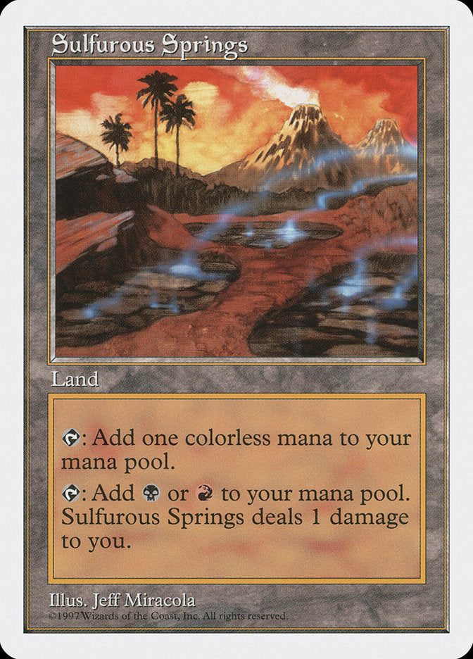 Sulfurous Springs [Fifth Edition] | Webway Games