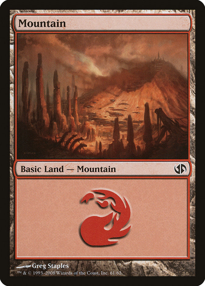 Mountain (#61) [Duel Decks: Jace vs. Chandra] | Webway Games