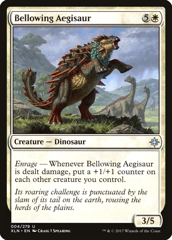 Bellowing Aegisaur [Ixalan] | Webway Games