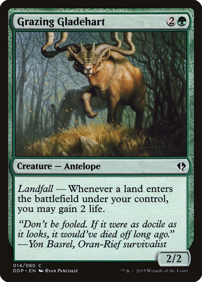 Grazing Gladehart [Duel Decks: Zendikar vs. Eldrazi] | Webway Games