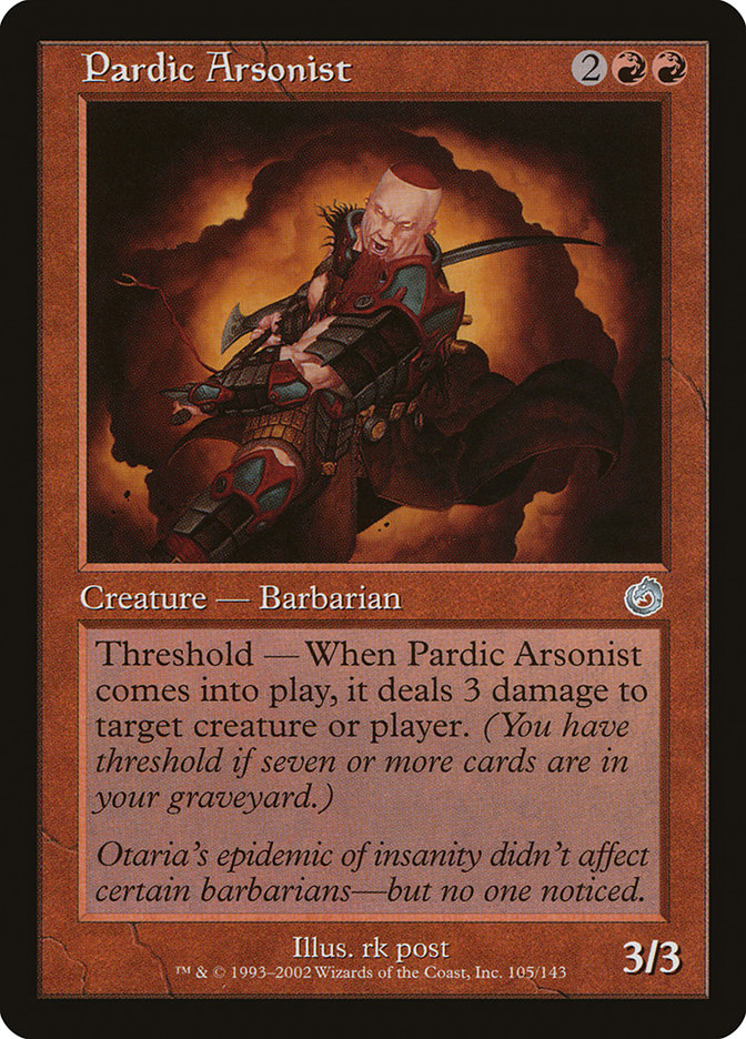 Pardic Arsonist [Torment] | Webway Games