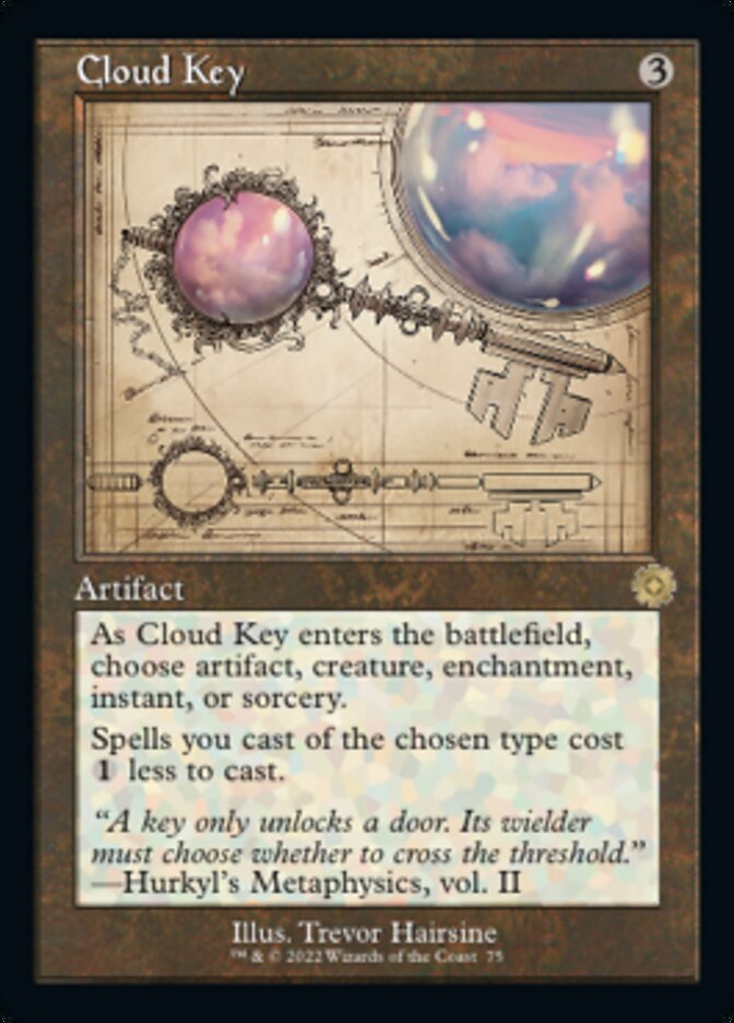 Cloud Key (Retro Schematic) [The Brothers' War Retro Artifacts] | Webway Games