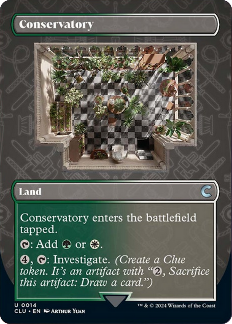 Conservatory (Borderless) [Ravnica: Clue Edition] | Webway Games