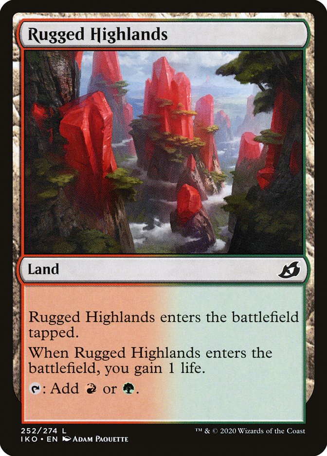 Rugged Highlands [Ikoria: Lair of Behemoths] | Webway Games