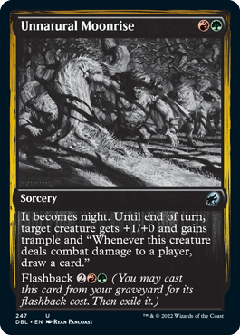 Unnatural Moonrise [Innistrad: Double Feature] | Webway Games