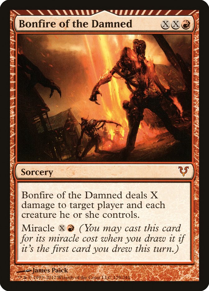 Bonfire of the Damned [Avacyn Restored] | Webway Games