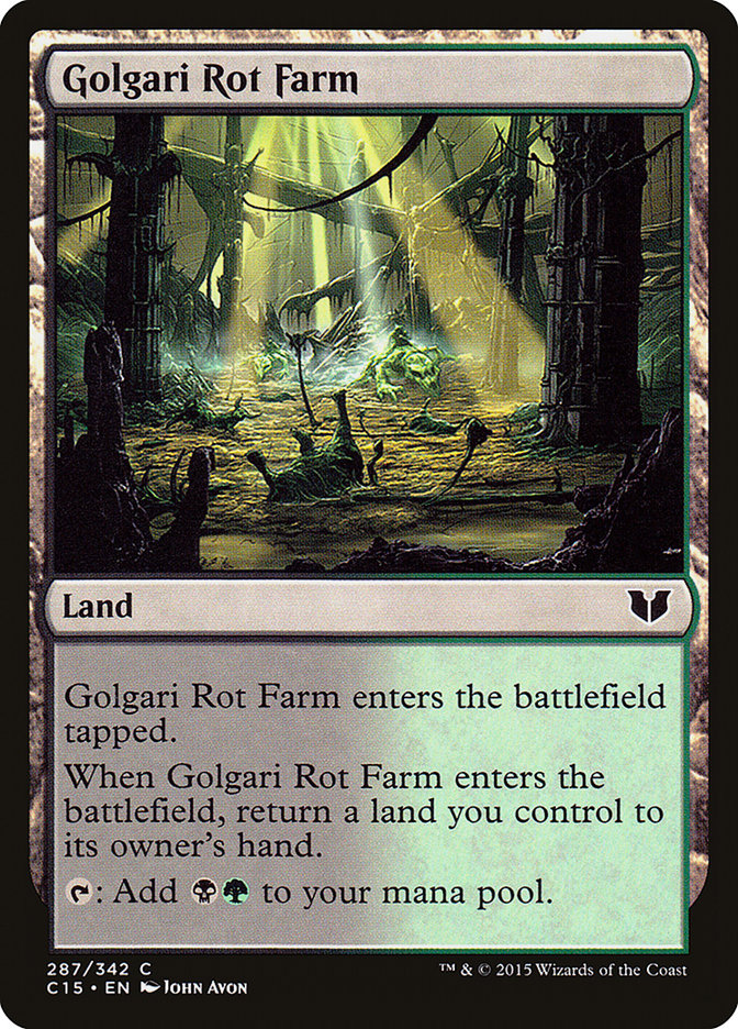 Golgari Rot Farm [Commander 2015] | Webway Games