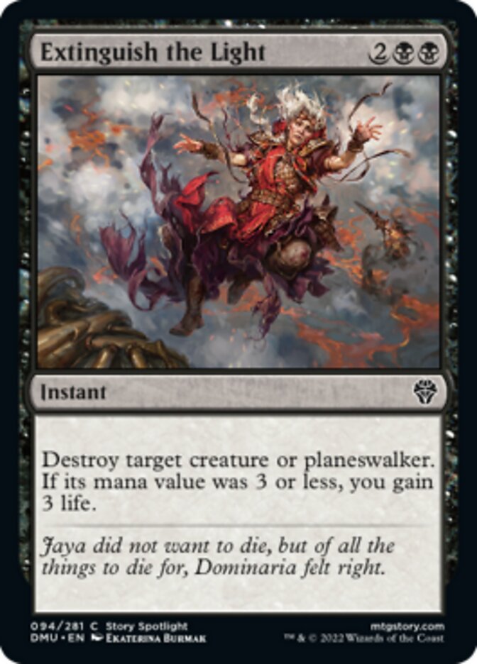 Extinguish the Light [Dominaria United] | Webway Games
